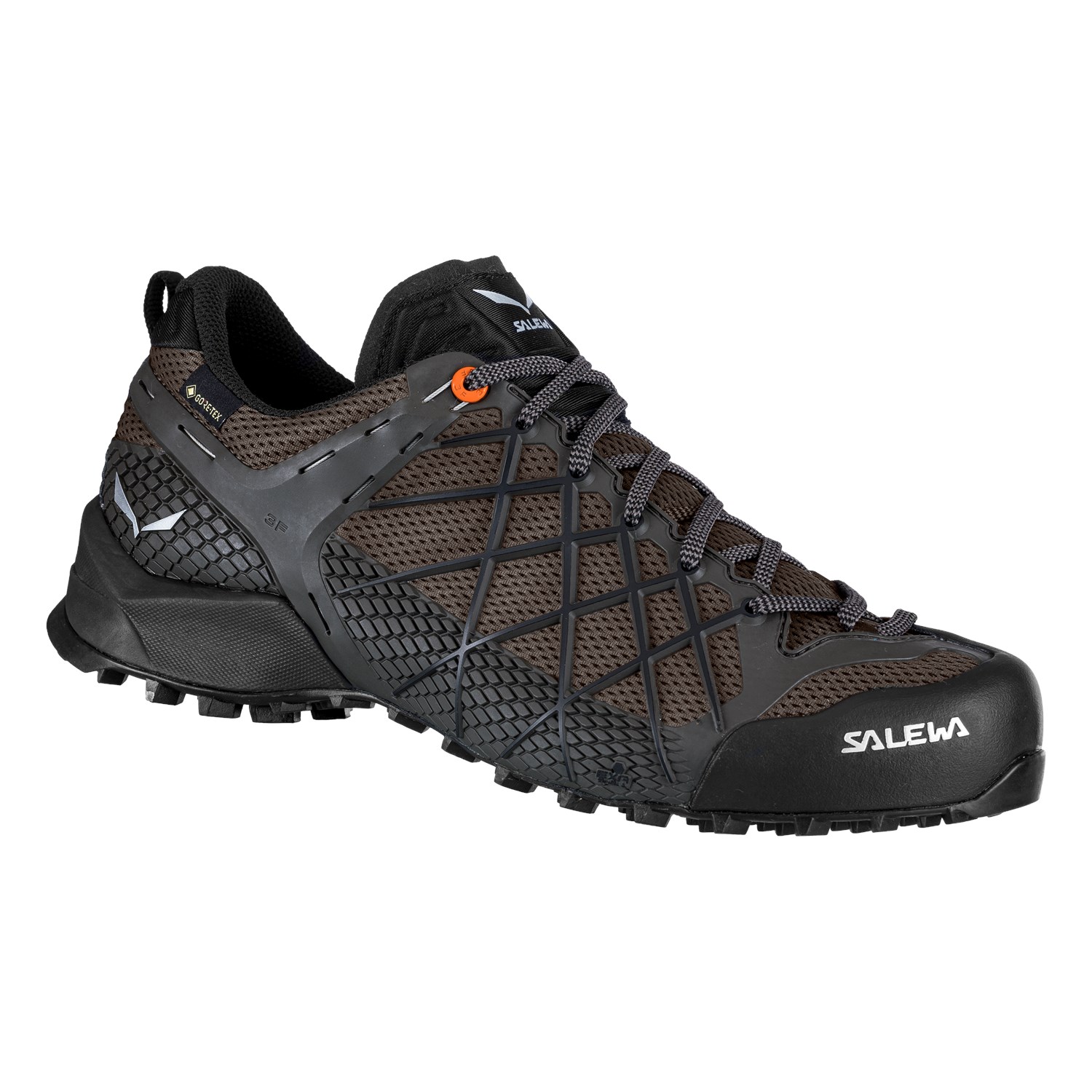 Salewa Men's Wildfire GORE-TEX® Approach Shoes Black/Olive KAD-249136